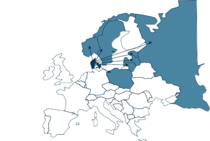 CSI Business Consulting-Europe map