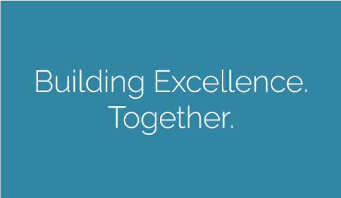 Building excellence together